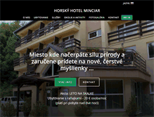 Tablet Screenshot of minciar.com